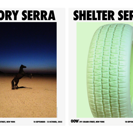 IVORY SERRA & SHELTER SERRA: EXHIBITION POSTER SET