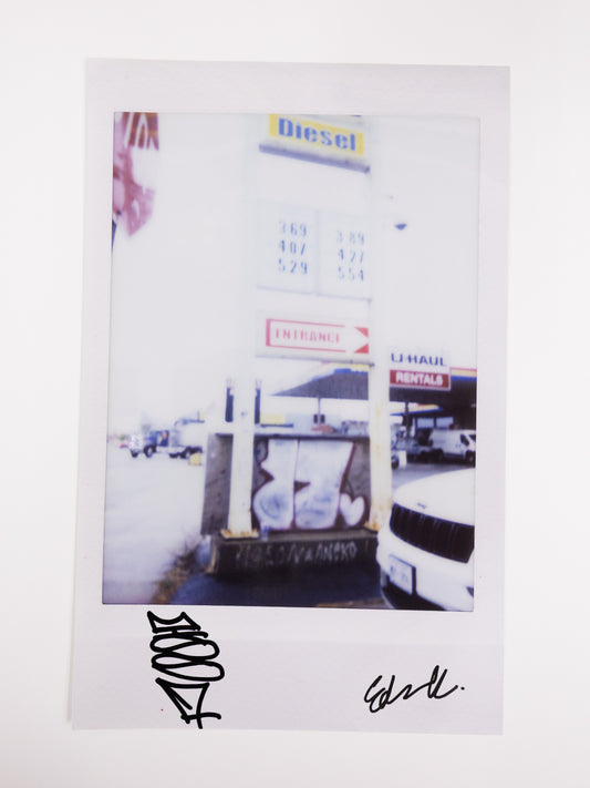 EDWIN DE LA ROSA ENLARGED POLAROID #14