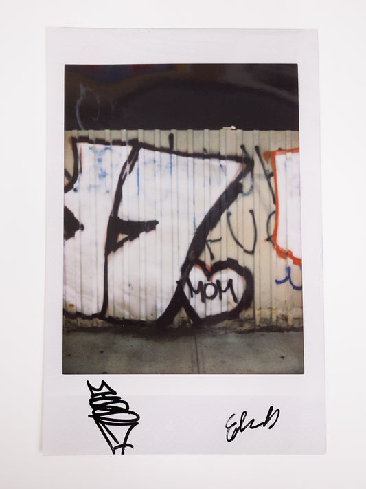EDWIN DE LA ROSA ENLARGED POLAROID #1