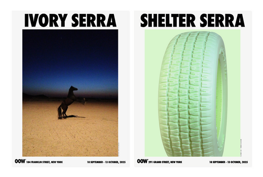 IVORY SERRA & SHELTER SERRA: EXHIBITION POSTER SET