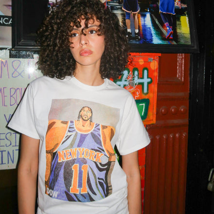 JULIAN PACE KNICKS IN 2026 EXHIBITION T-SHIRT