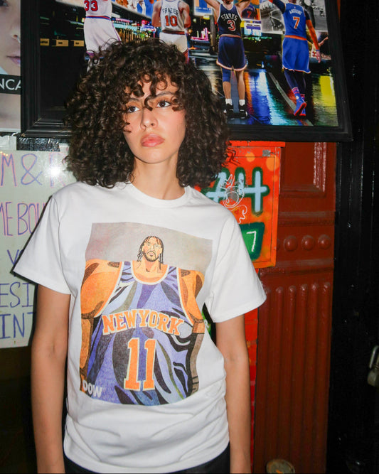 JULIAN PACE KNICKS IN 2026 EXHIBITION T-SHIRT