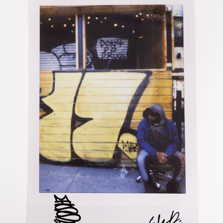 EDWIN DE LA ROSA ENLARGED POLAROID #7