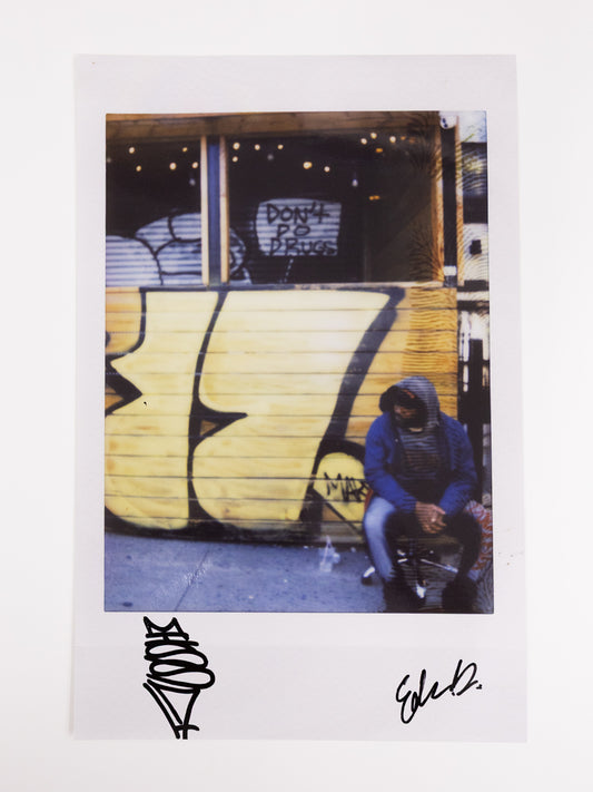 EDWIN DE LA ROSA ENLARGED POLAROID #7