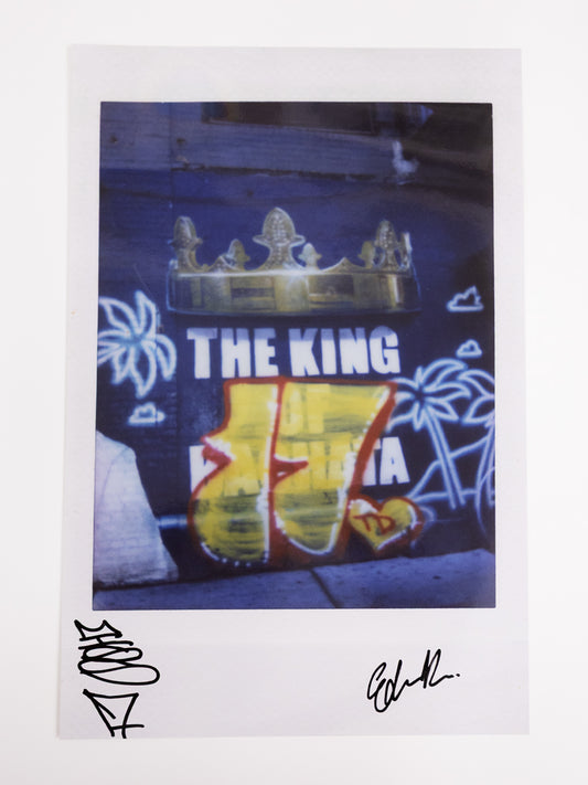 EDWIN DE LA ROSA ENLARGED POLAROID #6