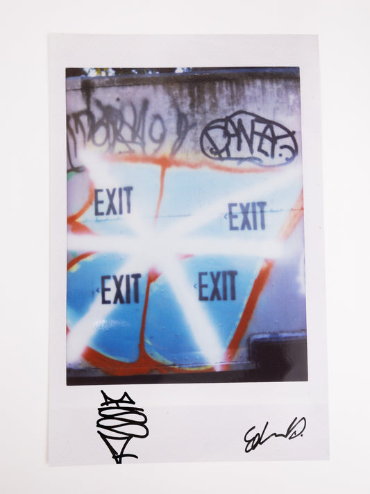 EDWIN DE LA ROSA ENLARGED POLAROID #8