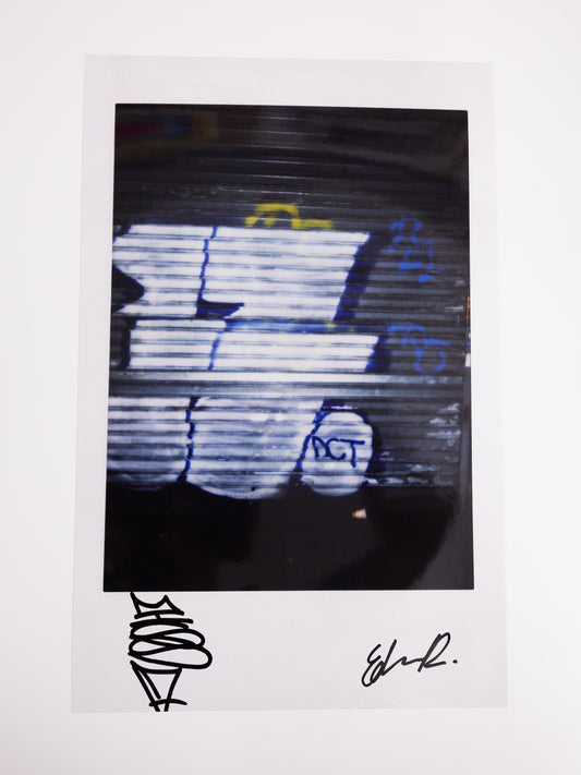 EDWIN DE LA ROSA ENLARGED POLAROID #15