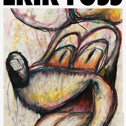 ERIK FOSS EXHIBITION POSTER SIGNED