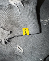 OOW® x PETER MISSING DISTRESSED HOODIE