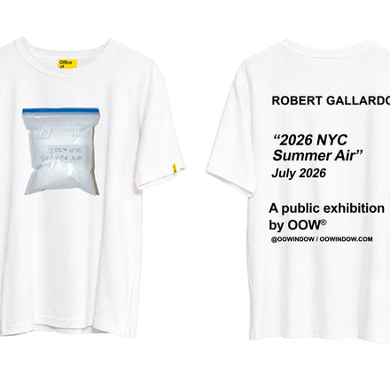 ROBERT GALLARDO: “2026 NYC SUMMER AIR” 2026 T-SHIRT