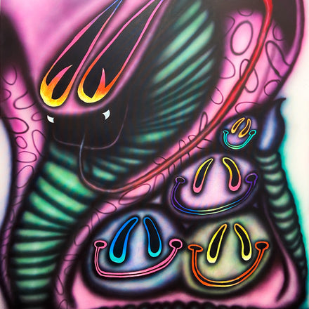 ERIK FOSS "CRUISIN THE STRIP" (2021) PAINTING